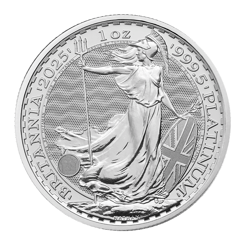 Image pour Pièce de platine Britannia de 1 oz (2025) à partir de Métaux précieux TD